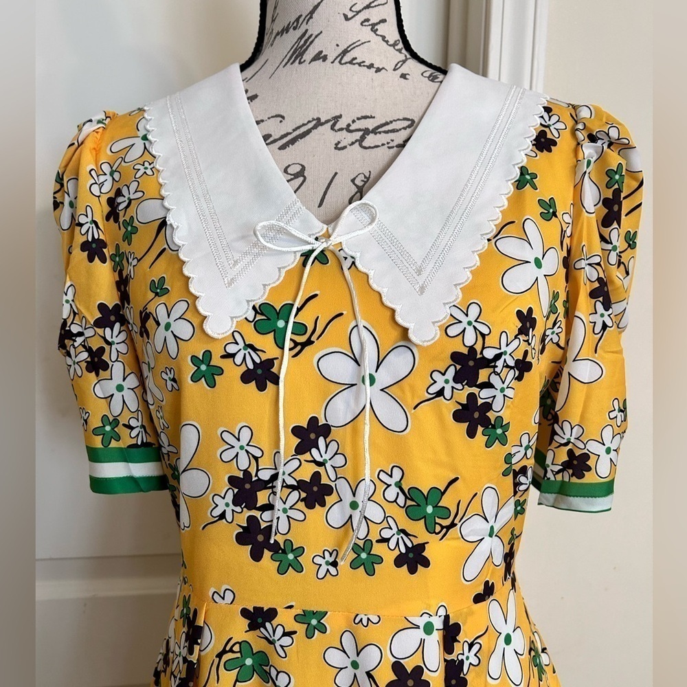 BURRYCO silk midi dress - Picture 2 of 5